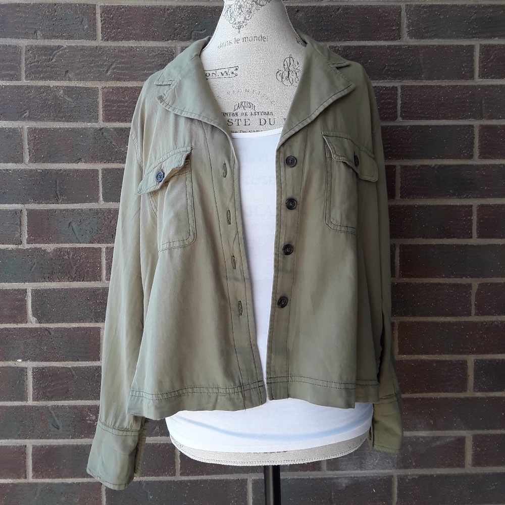 Free People Caroline Button Down Top